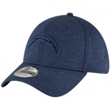 Men's Los Angeles Chargers New Era Heathered Navy Heated Up 39THIRTY Flex Hat 3065418